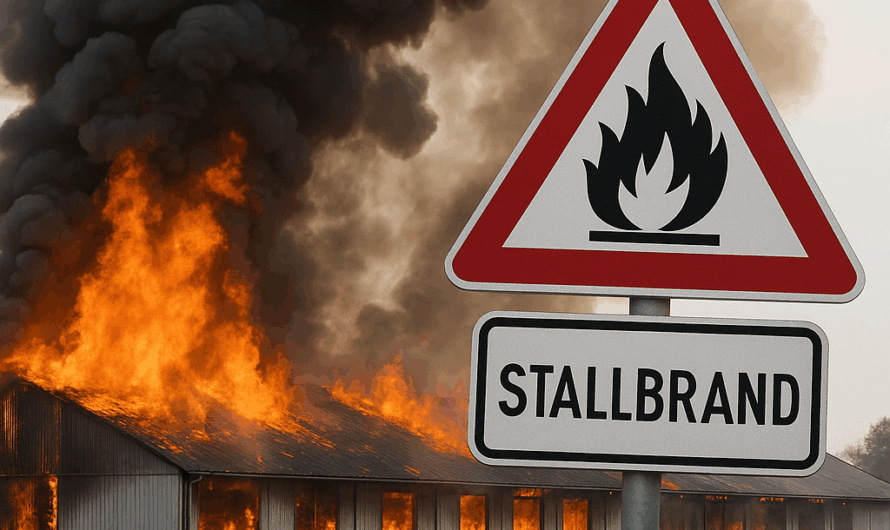 Großbrand auf Hühnerhof bei Bad Fallingbostel: 14.500 Legehennen verenden – Schaden in Millionenhöhe