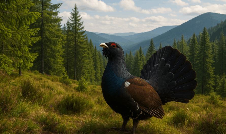 Auerhuhn-Monitoring in Bayern: Europas größtem Huhn auf der Spur