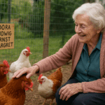 Hühner, Senioren, Demenz