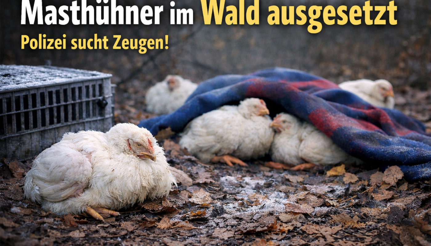 Hühner in Löningen ausgesetzt. Symbolbild: ChatGPT/KI