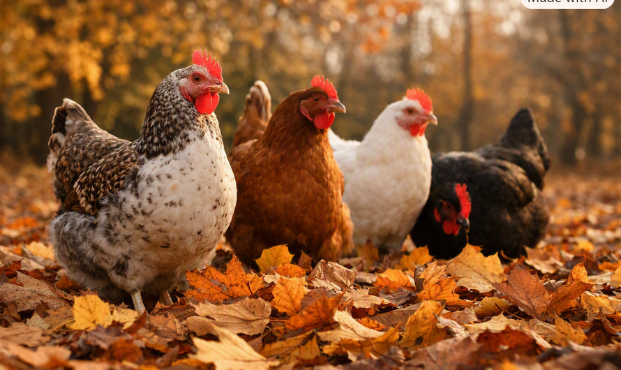 Herbst im Hühnerstall: Worauf Halter jetzt achten sollten